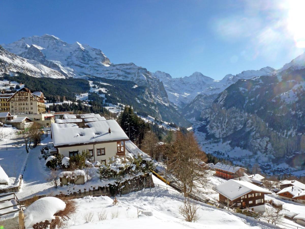 Apartment Roossihuus By Interhome Wengen Extérieur photo